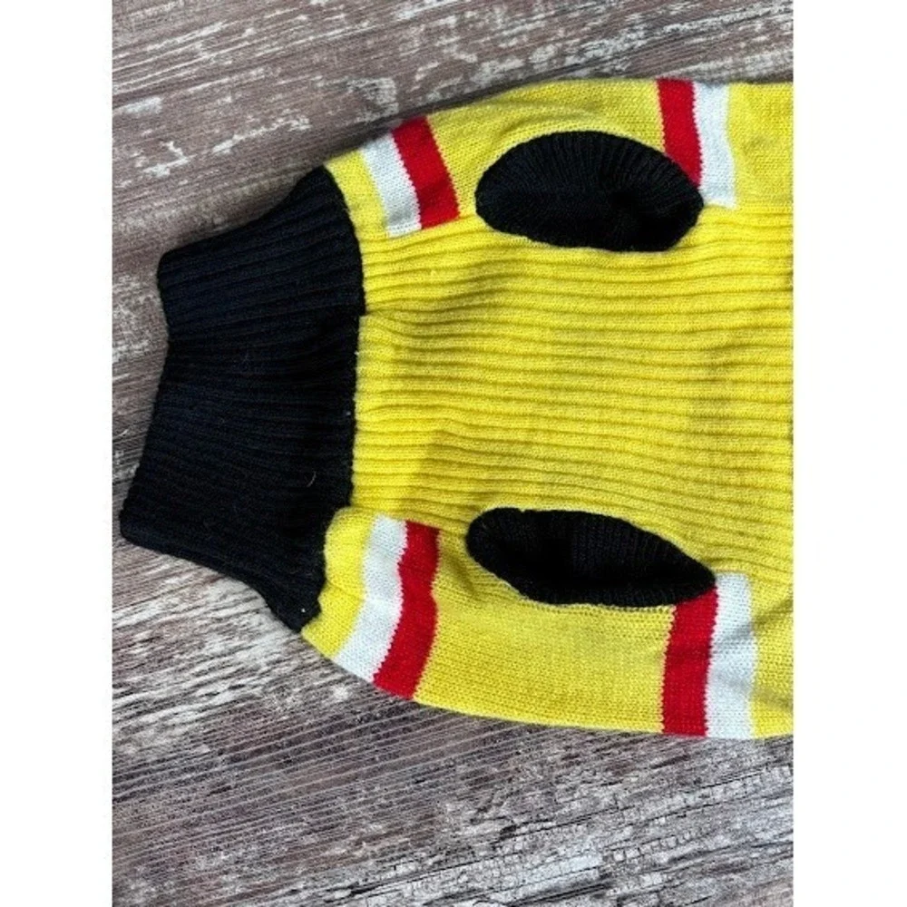 Nickelodeon Spongebob Squarepants Sponge Racer Dog Sweater Size Large
